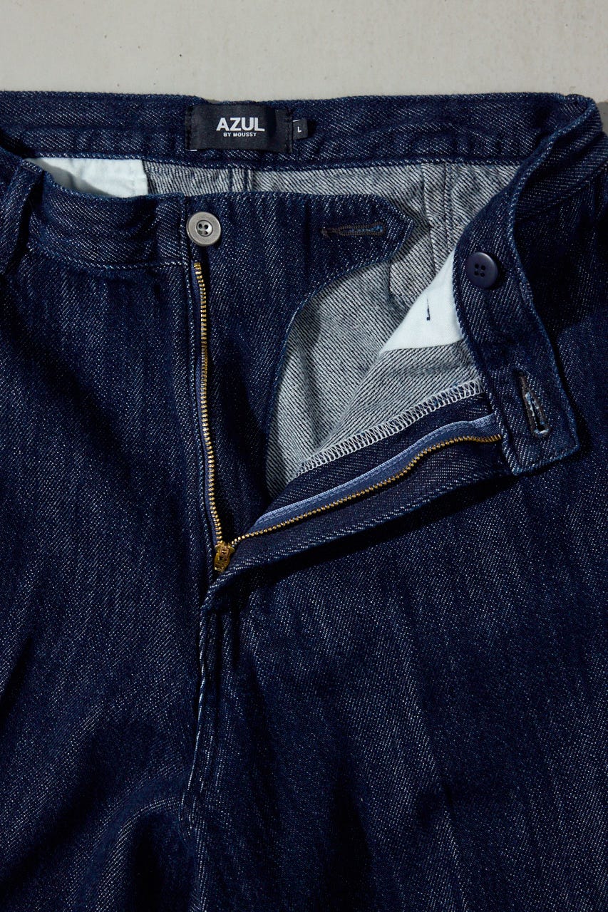 リラックスデニムスラックス One Wash M