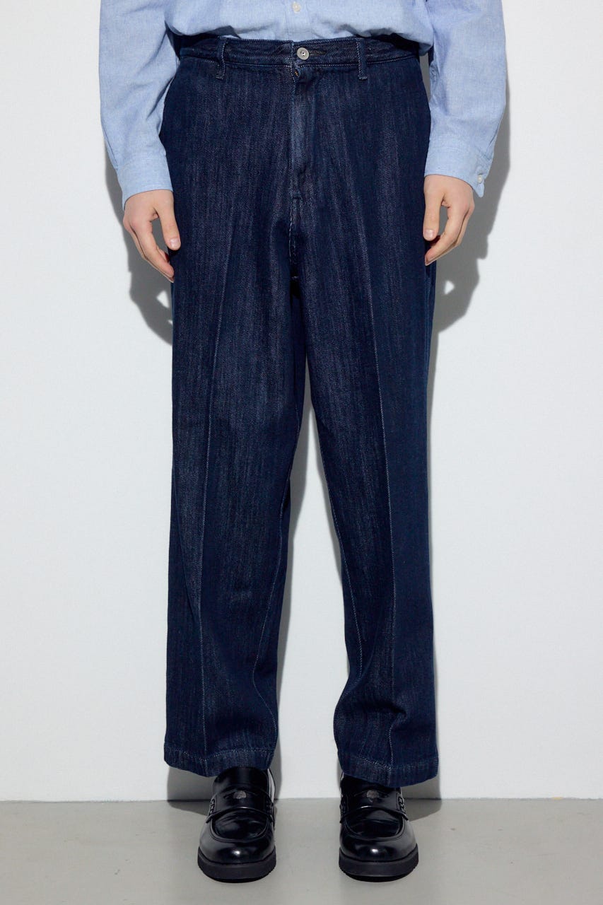 リラックスデニムスラックス One Wash M