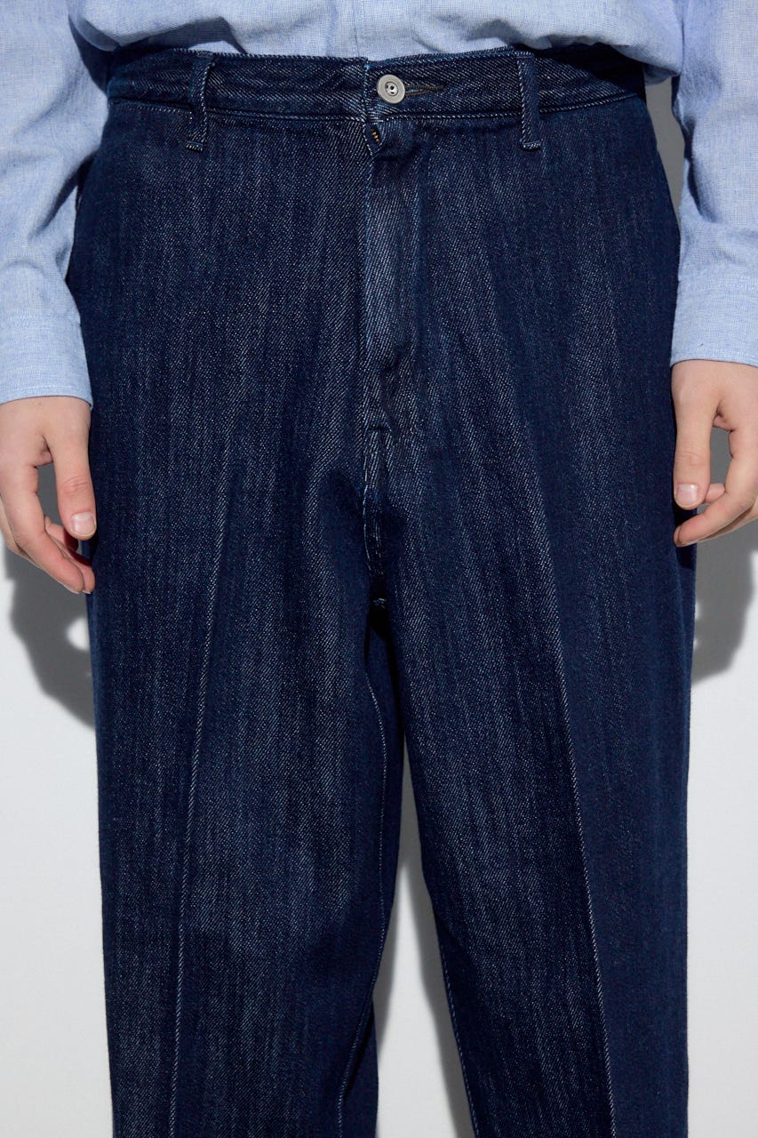 リラックスデニムスラックス One Wash M
