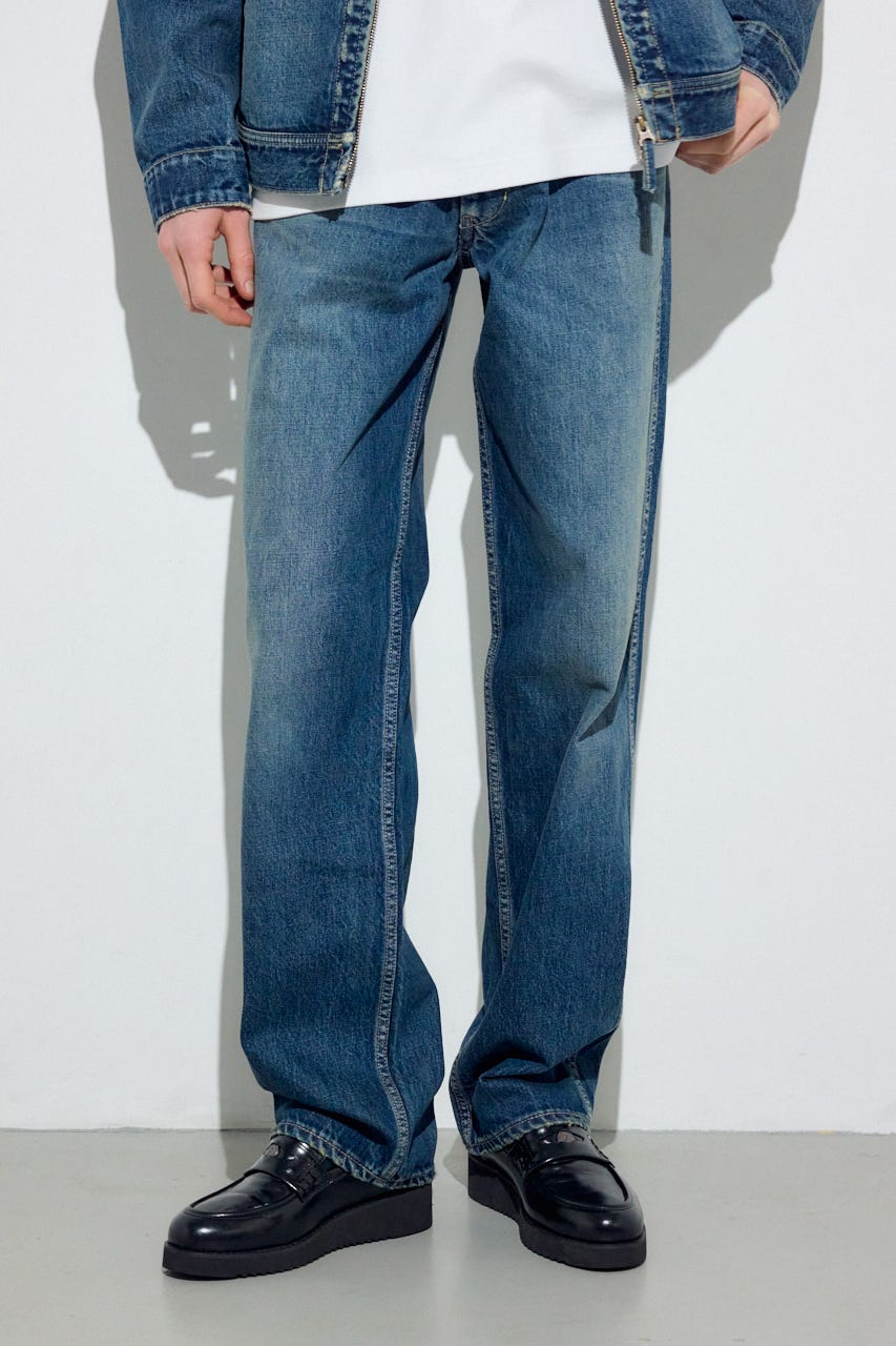 AZUL DENIMカラーストレート BLU 30inch