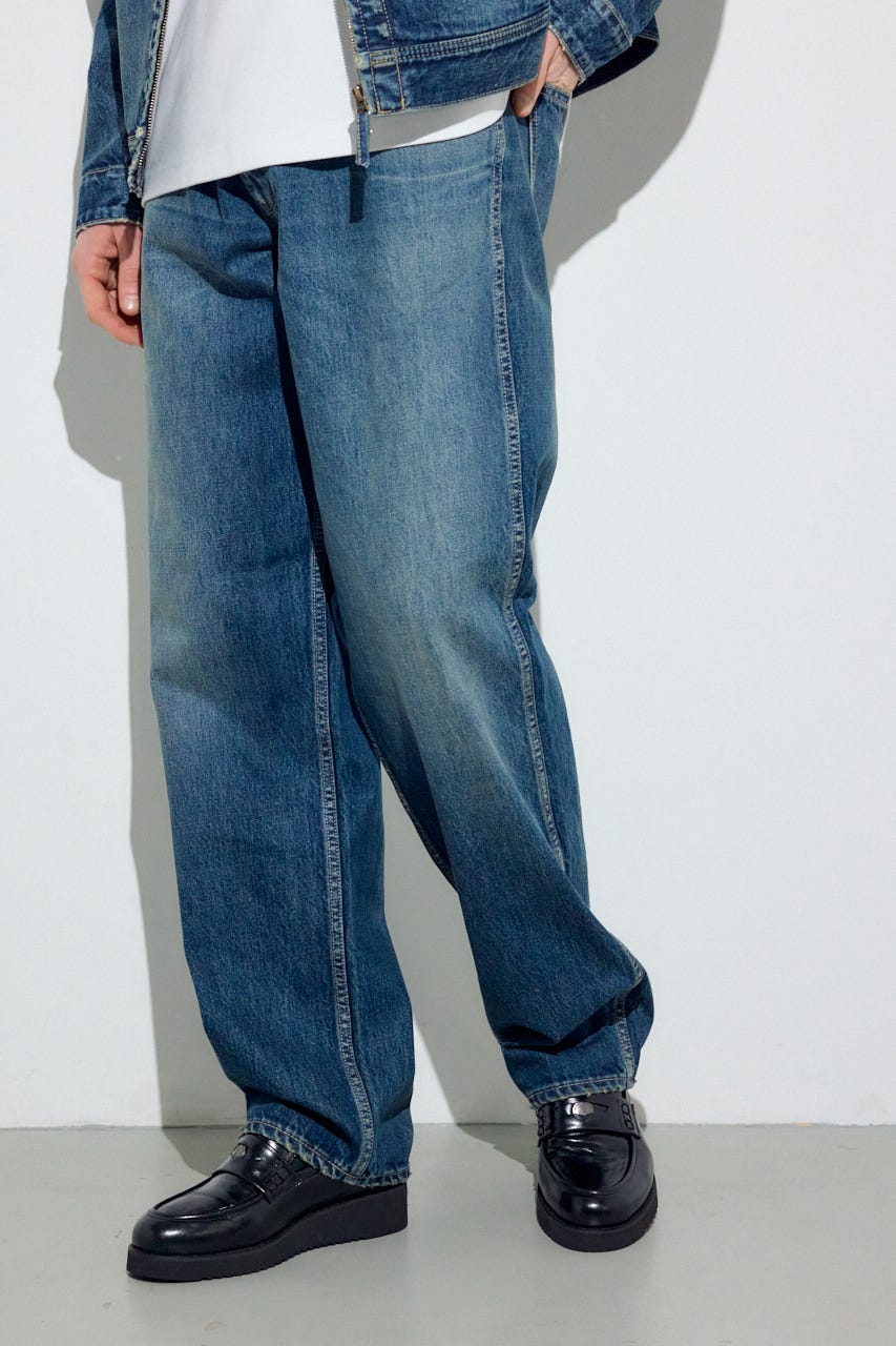AZUL DENIMカラーストレート BLU 30inch