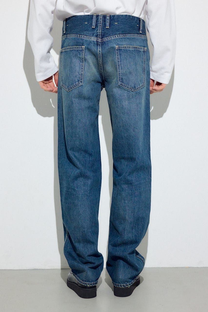 AZUL DENIMカラーストレート BLU 30inch