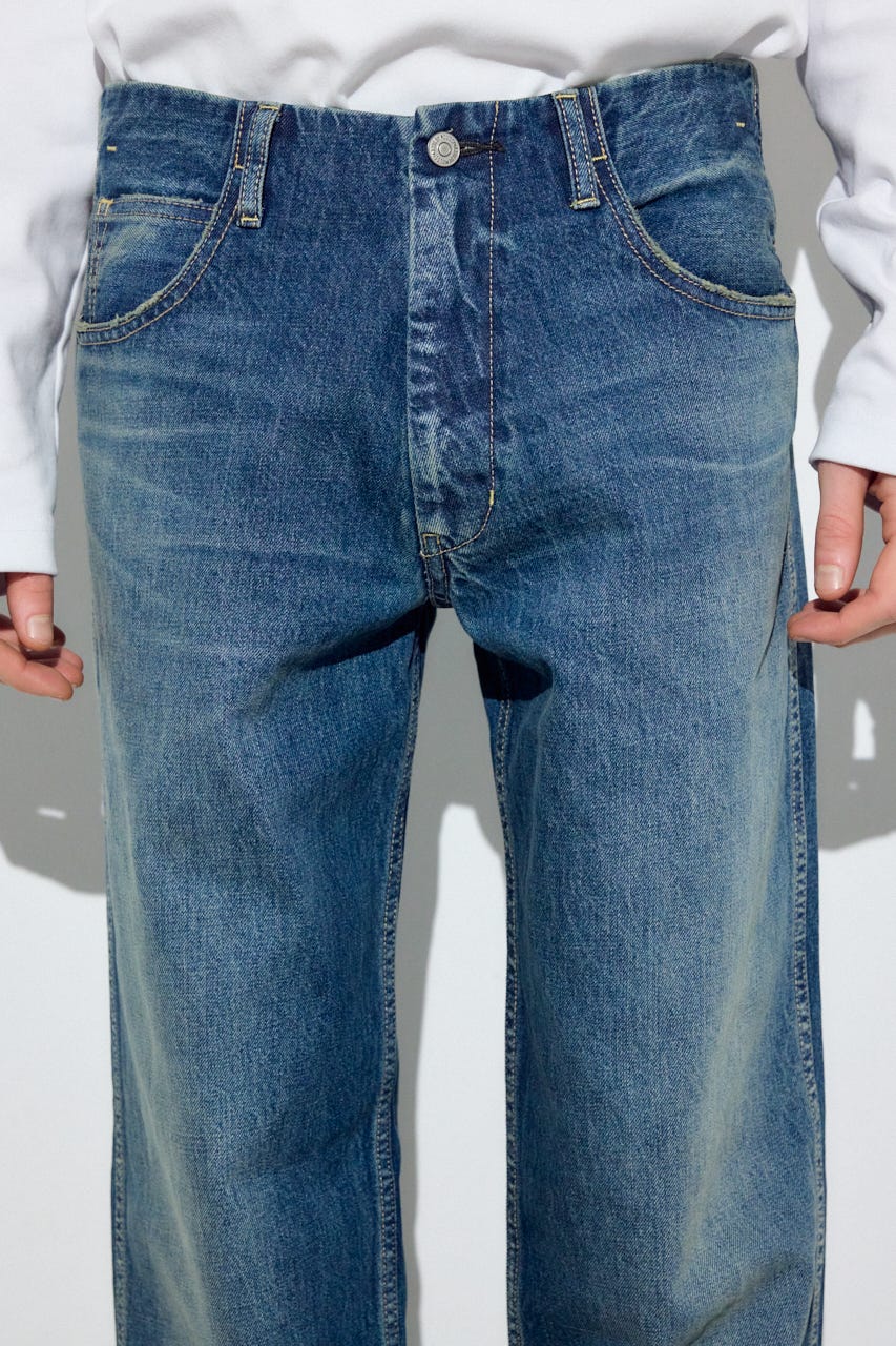 AZUL DENIMカラーストレート BLU 30inch