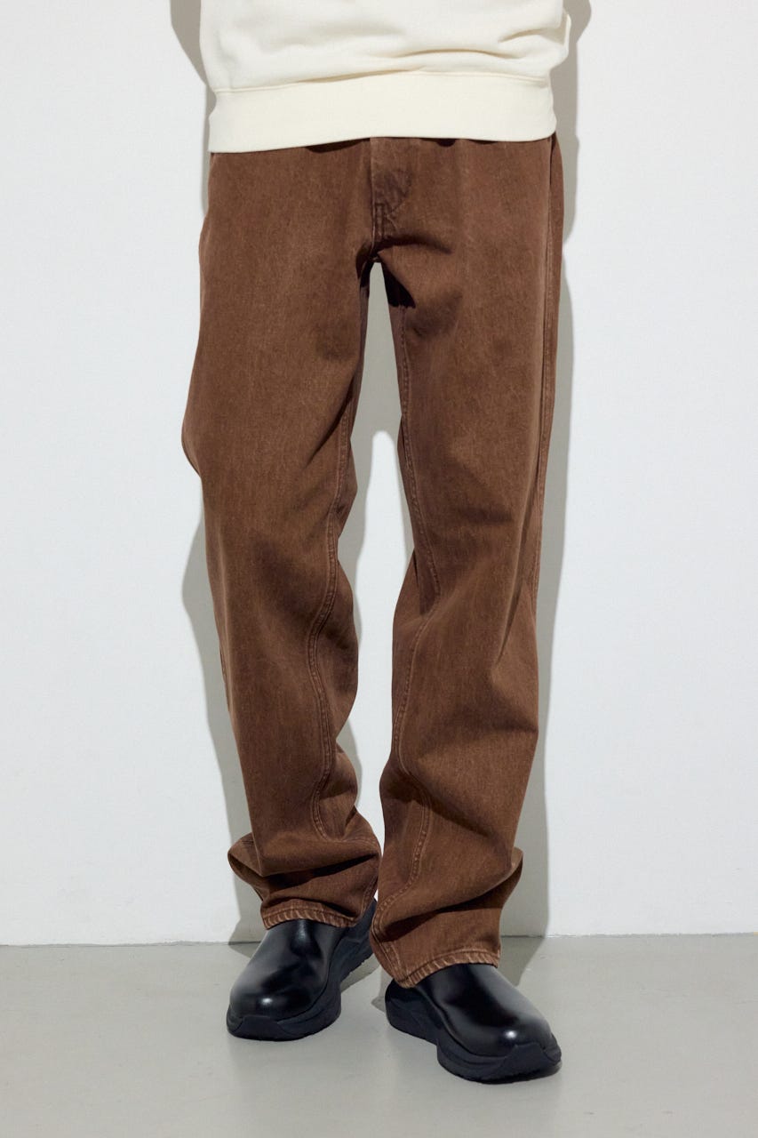 AZUL DENIMカラーストレート BRN 34inch