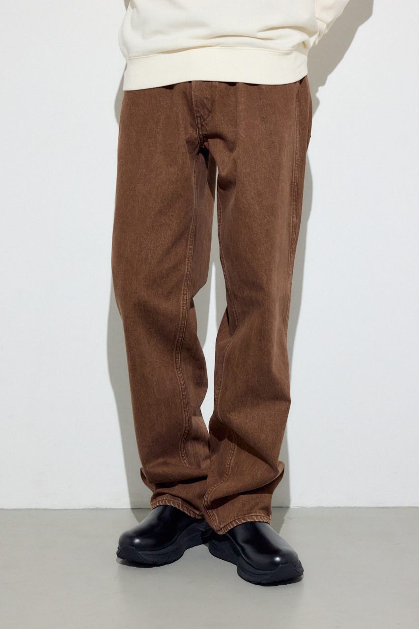 AZUL DENIMカラーストレート BRN 34inch