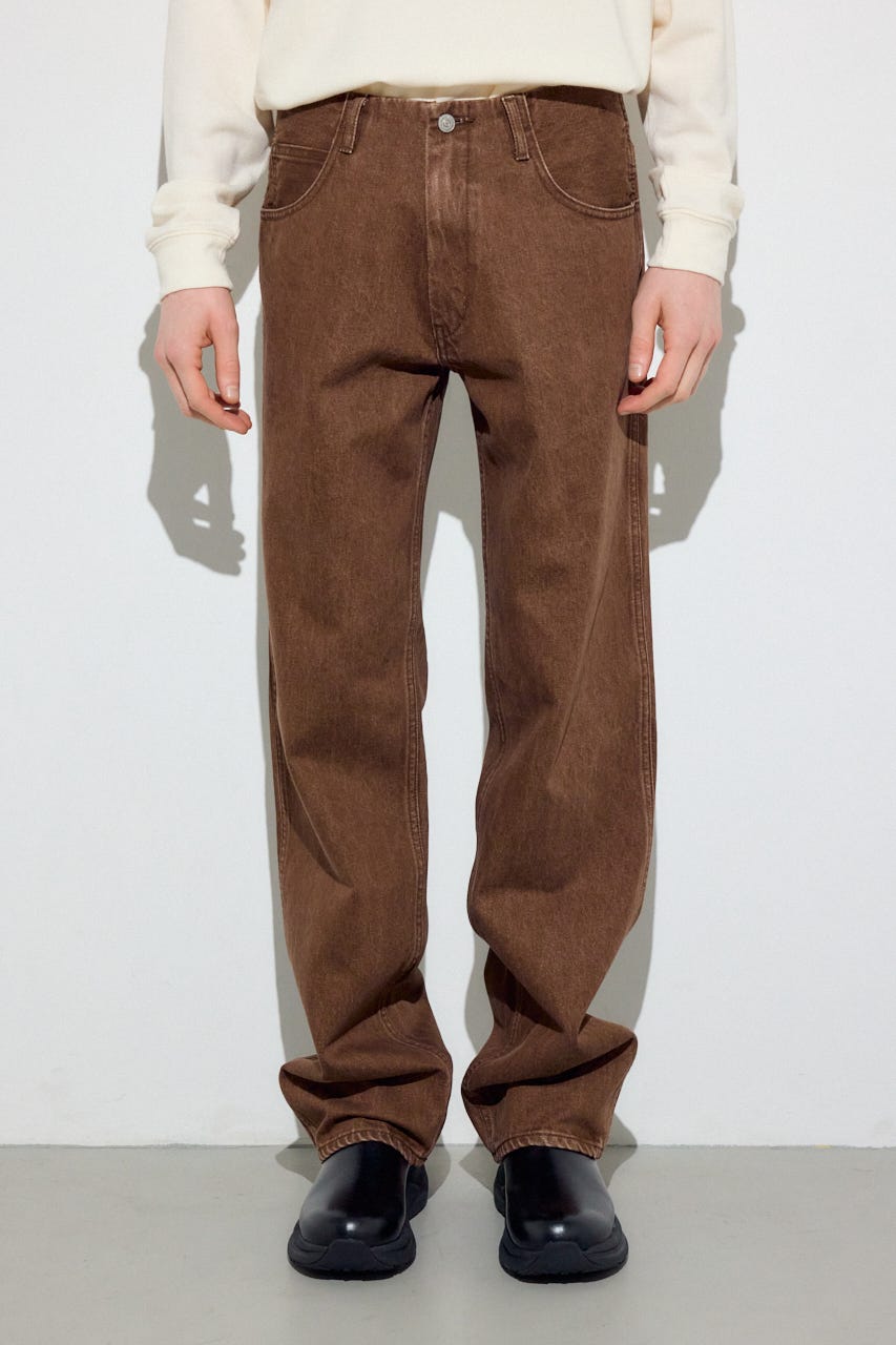 AZUL DENIMカラーストレート BRN 34inch