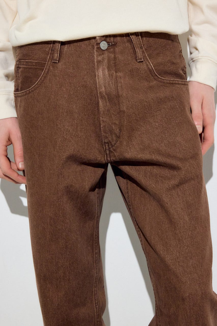 AZUL DENIMカラーストレート BRN 34inch