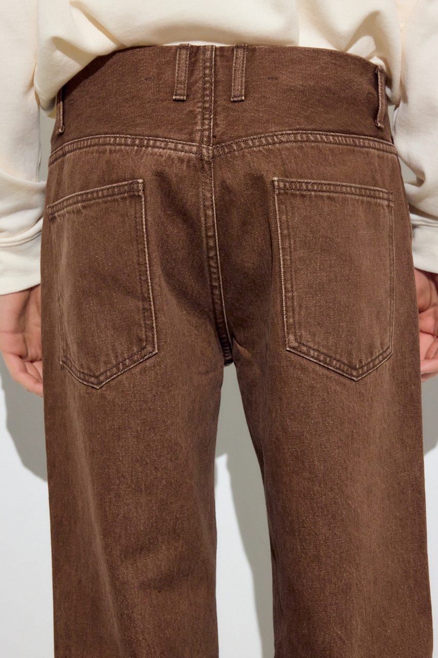 AZUL DENIMカラーストレート BRN 34inch