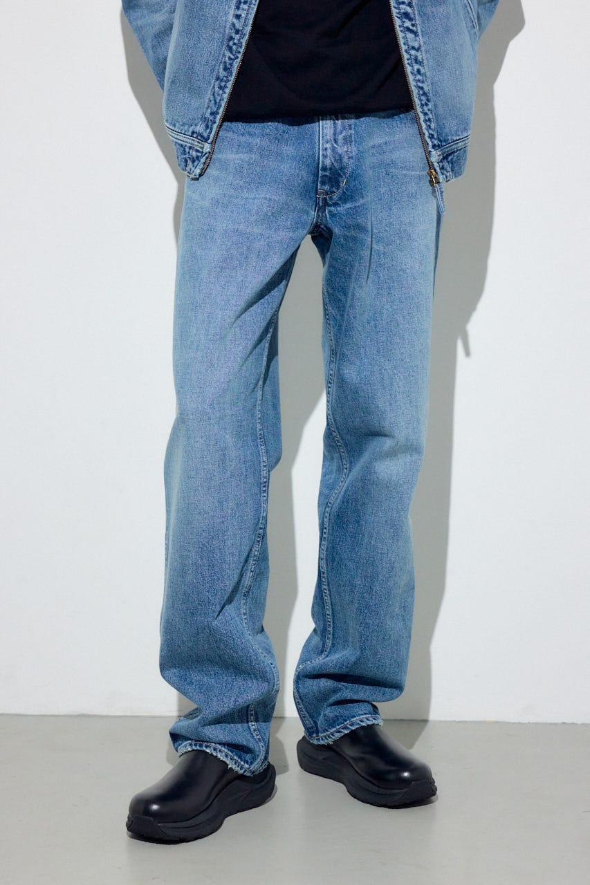 AZUL DENIMカラーストレート L/BLU 28inch