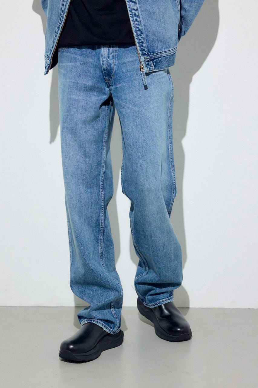 AZUL DENIMカラーストレート L/BLU 28inch