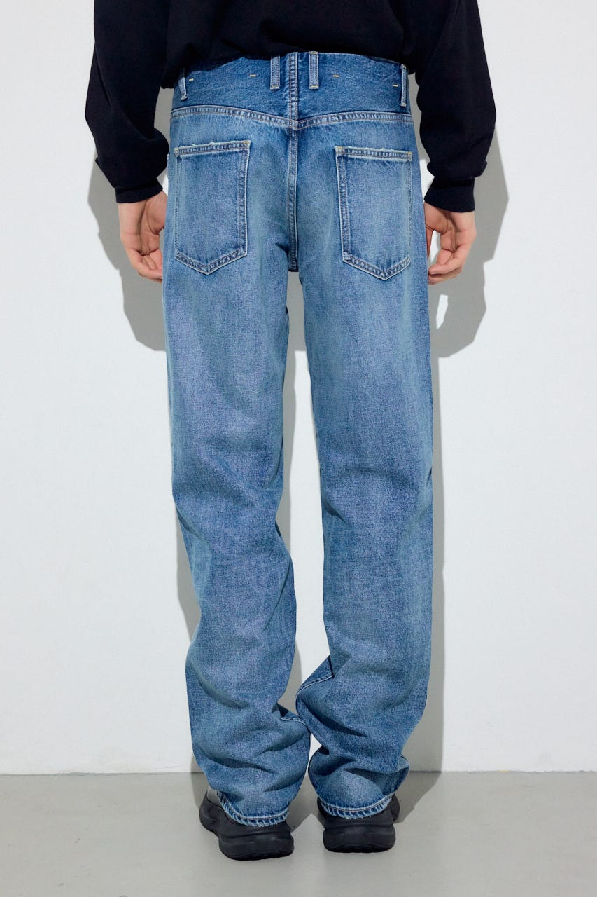 AZUL DENIMカラーストレート L/BLU 28inch