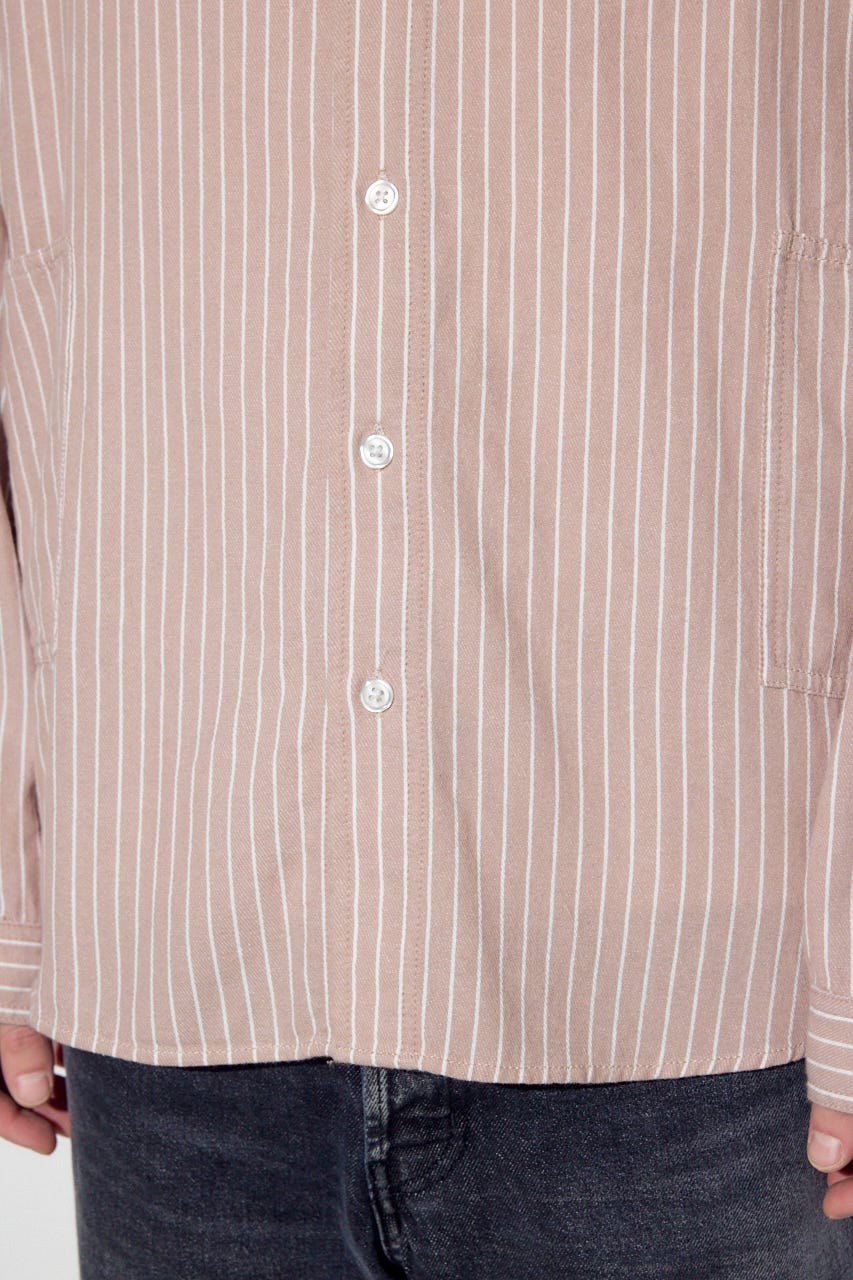 【SS先行アイテム】プリズナーシャツ 柄BEG M