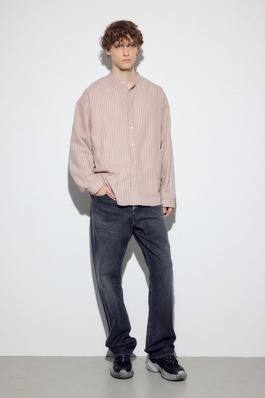 【SS先行アイテム】プリズナーシャツ 柄BEG M