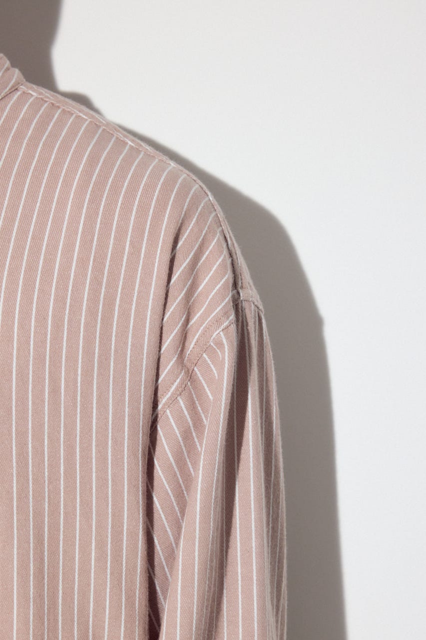 【SS先行アイテム】プリズナーシャツ 柄BEG M