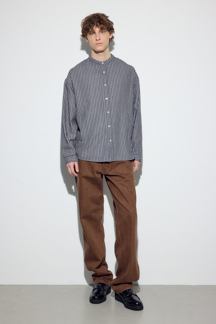 【SS先行アイテム】プリズナーシャツ 柄BLK M