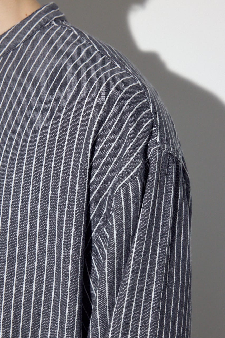 【SS先行アイテム】プリズナーシャツ 柄BLK M