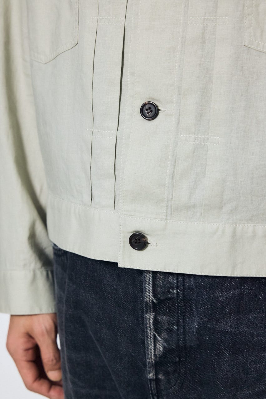 Gジャンタイプシャツブルゾン BEG M