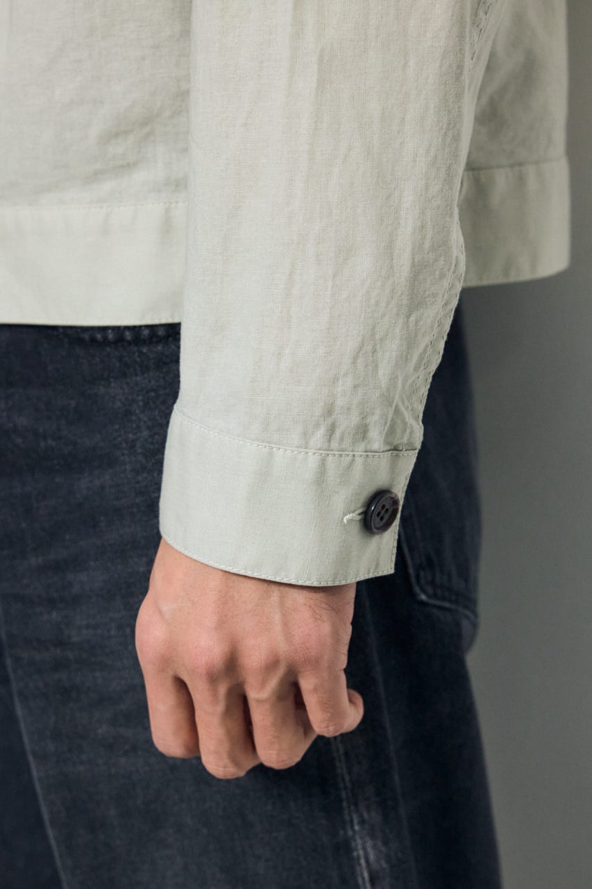 Gジャンタイプシャツブルゾン BEG M