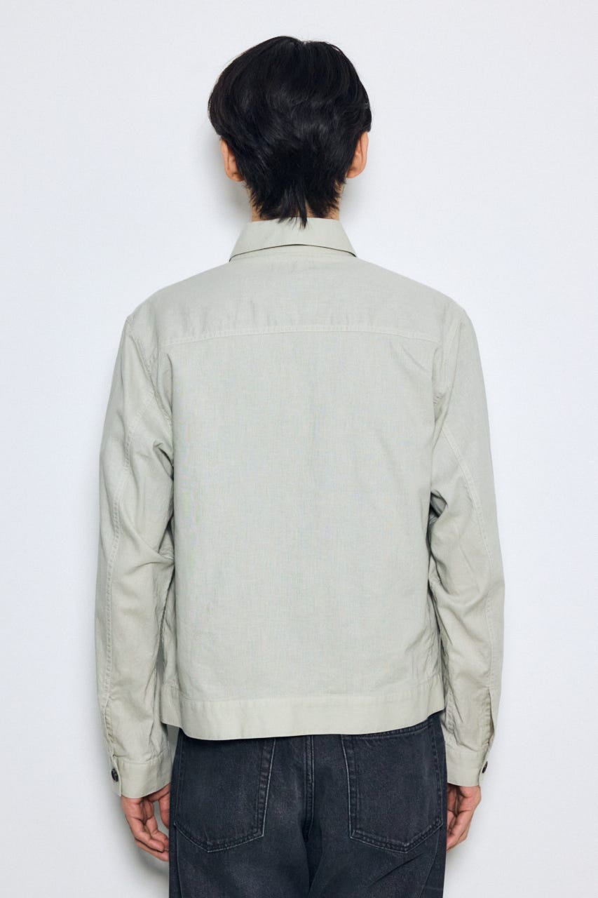 Gジャンタイプシャツブルゾン BEG M