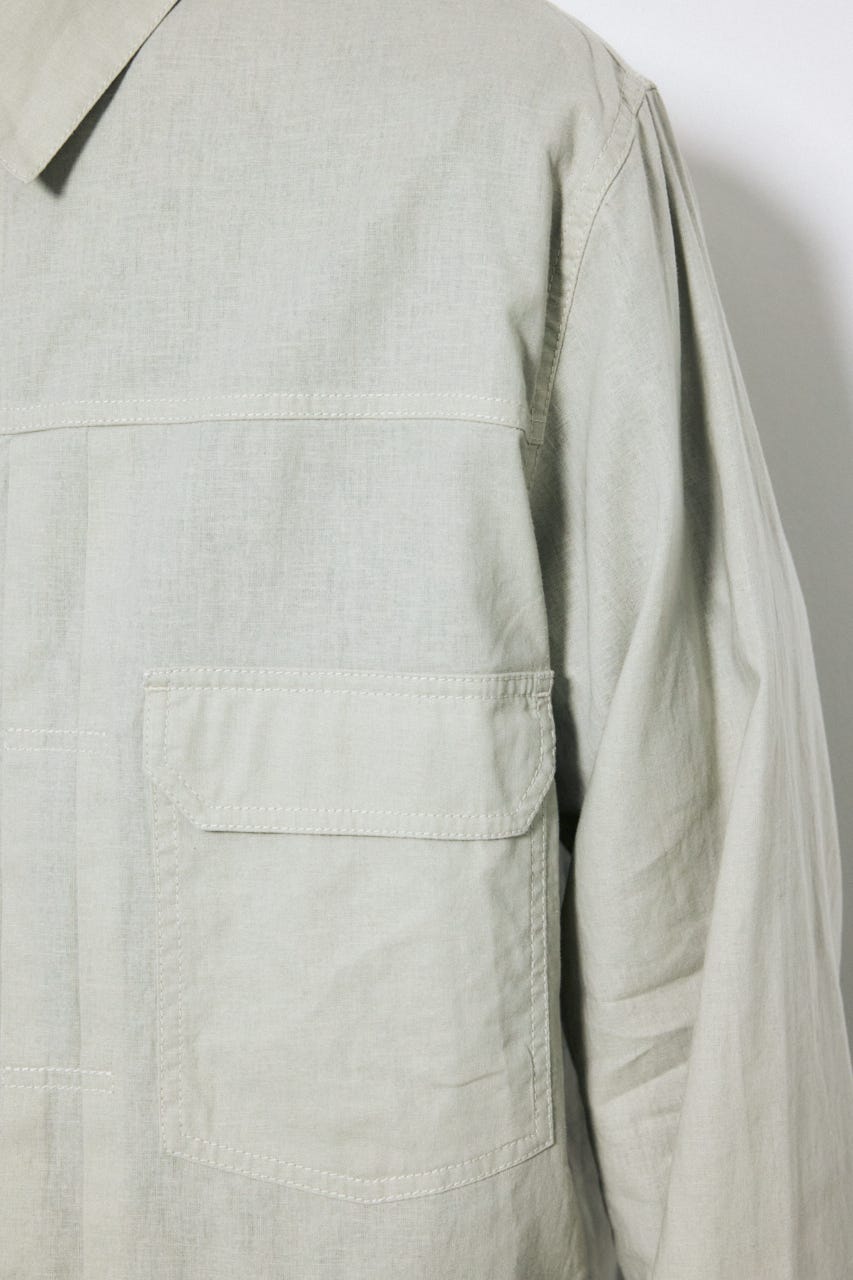 Gジャンタイプシャツブルゾン BEG M