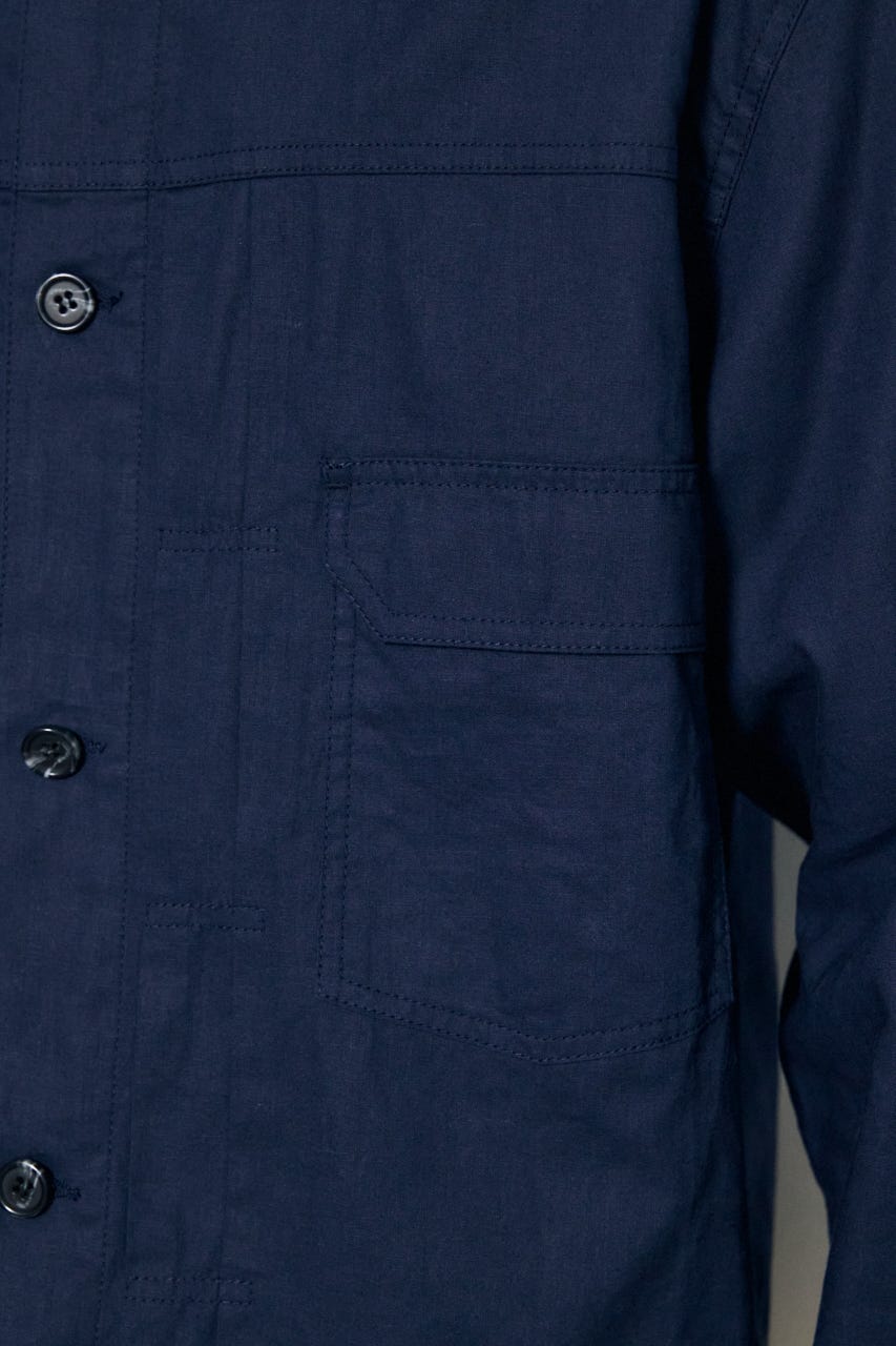 Gジャンタイプシャツブルゾン NVY L