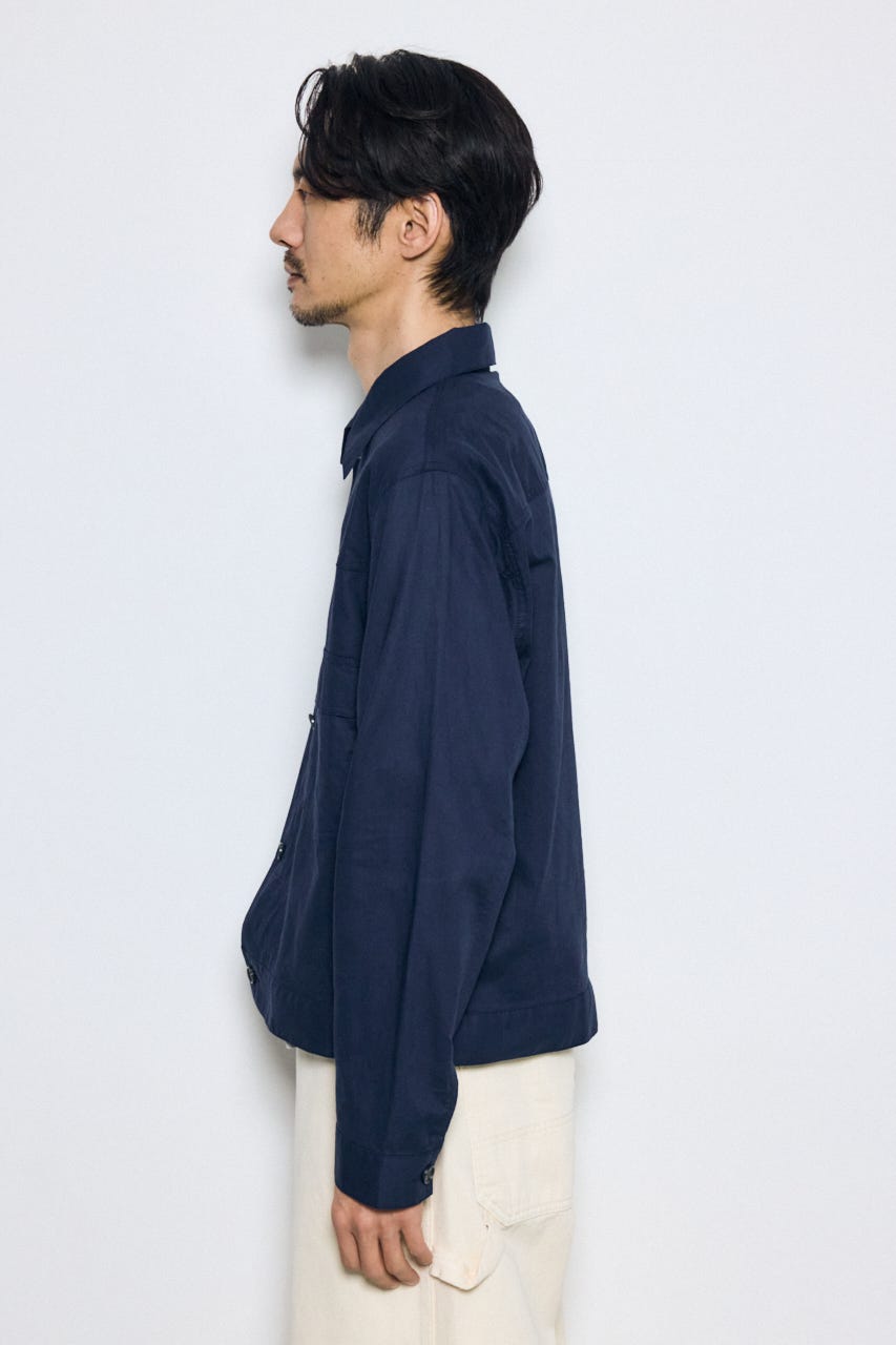 Gジャンタイプシャツブルゾン NVY L