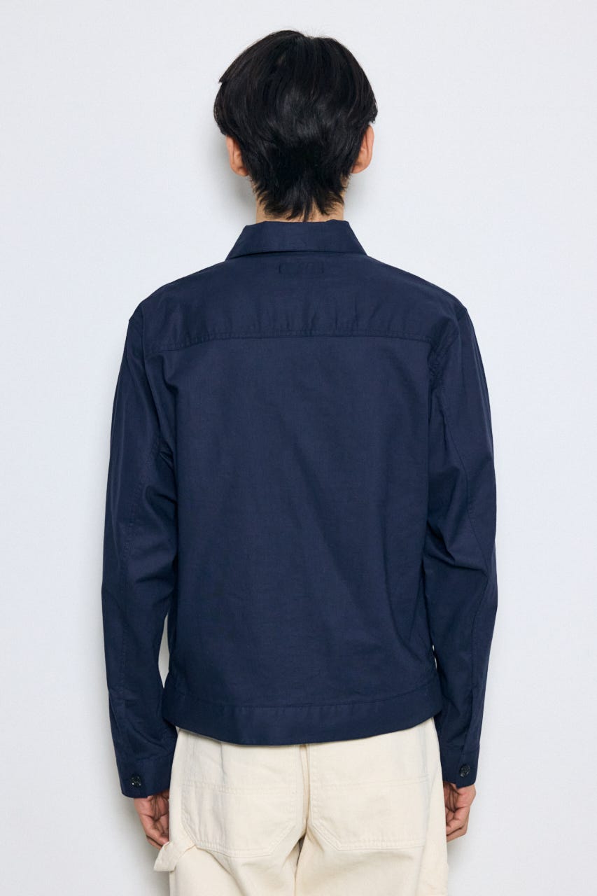 Gジャンタイプシャツブルゾン NVY L