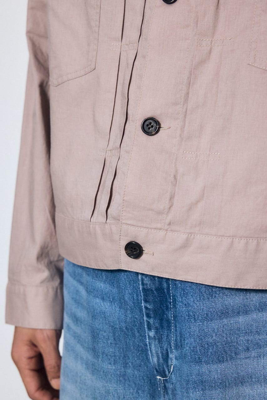 Gジャンタイプシャツブルゾン PNK L