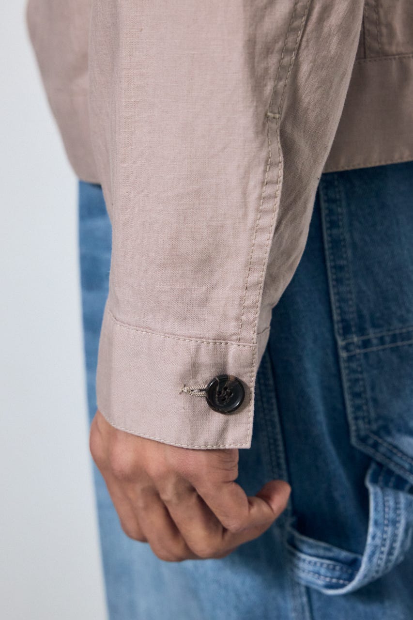 Gジャンタイプシャツブルゾン PNK L