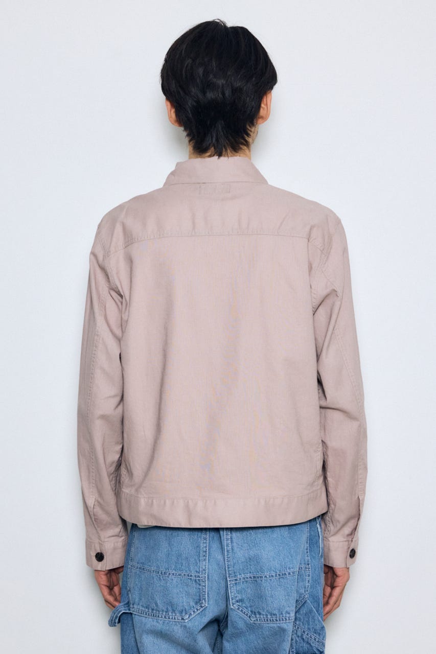 Gジャンタイプシャツブルゾン PNK L