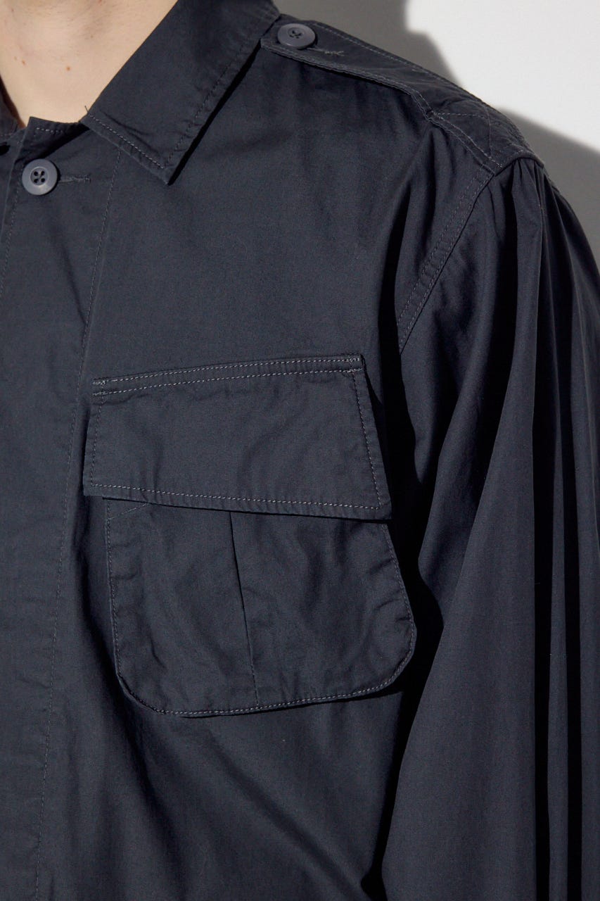 【SS先行アイテム】ファティーグJK L/BLK M