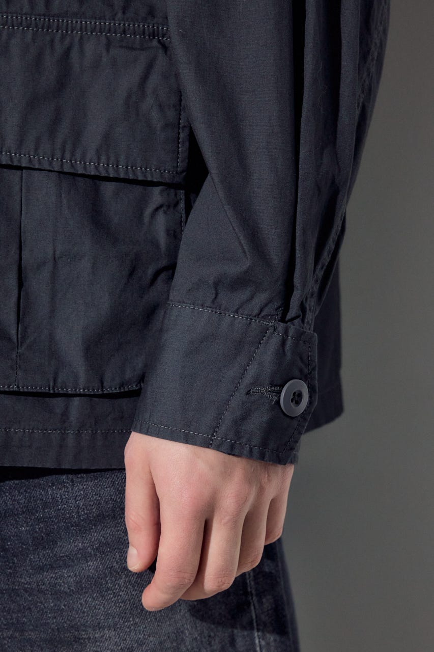 【SS先行アイテム】ファティーグJK L/BLK M