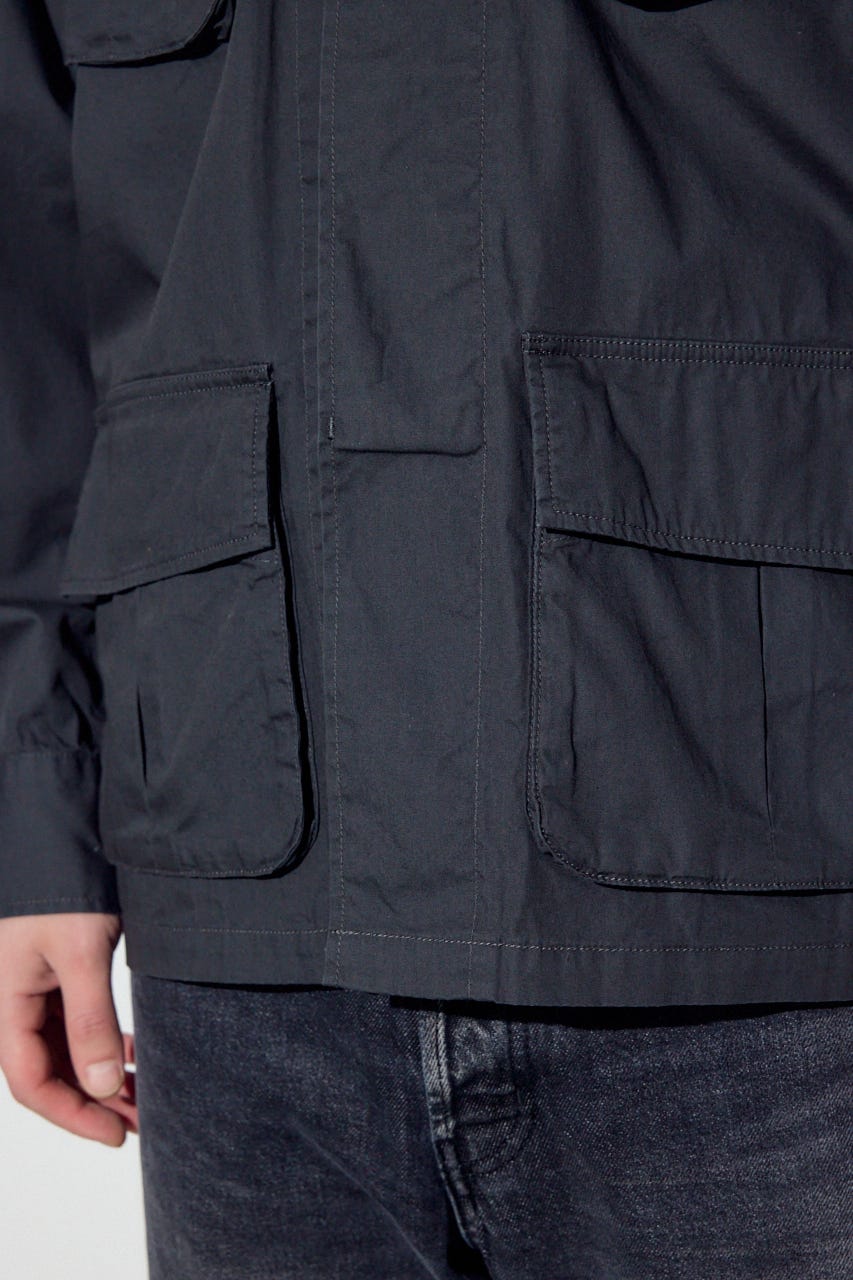 【SS先行アイテム】ファティーグJK L/BLK M