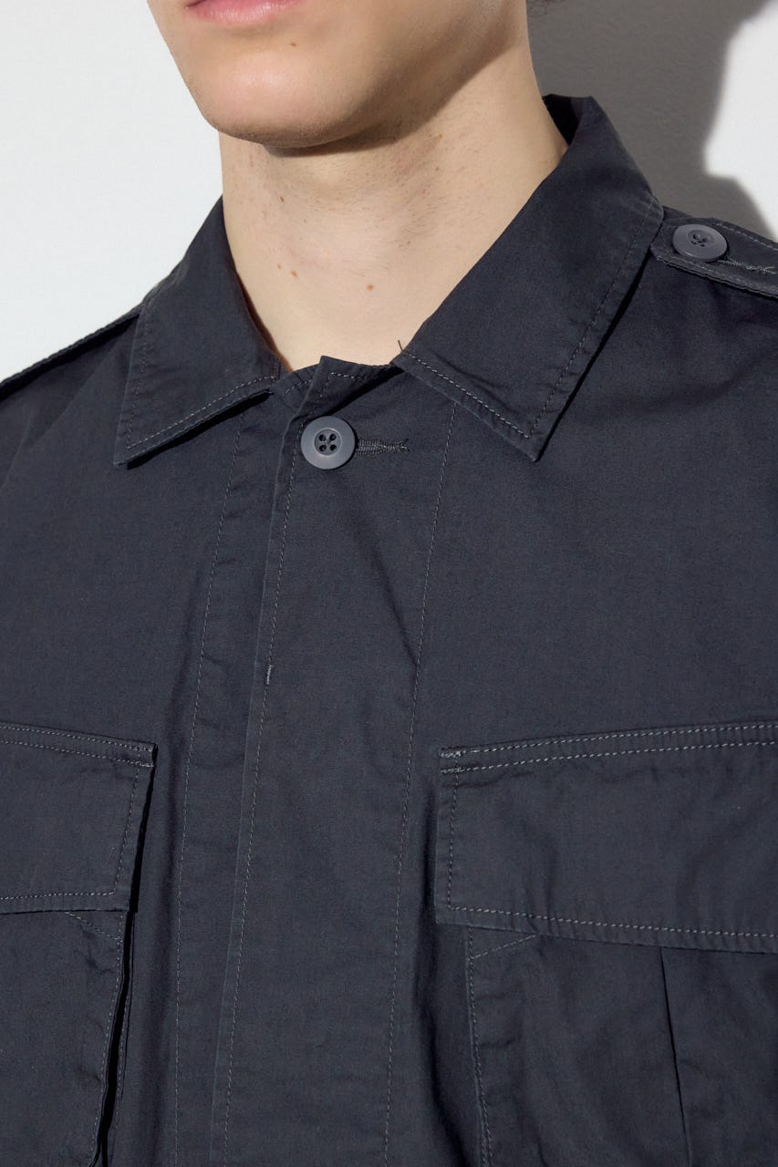 【SS先行アイテム】ファティーグJK L/BLK M