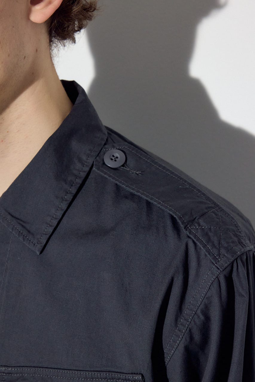 【SS先行アイテム】ファティーグJK L/BLK M