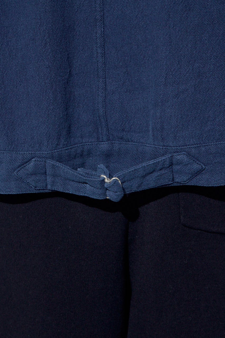 コットンリネン1stブルゾン L/BLK L