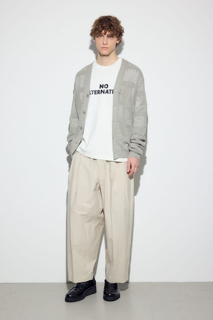 【SS先行アイテム】パラシュートパンツ BEG L