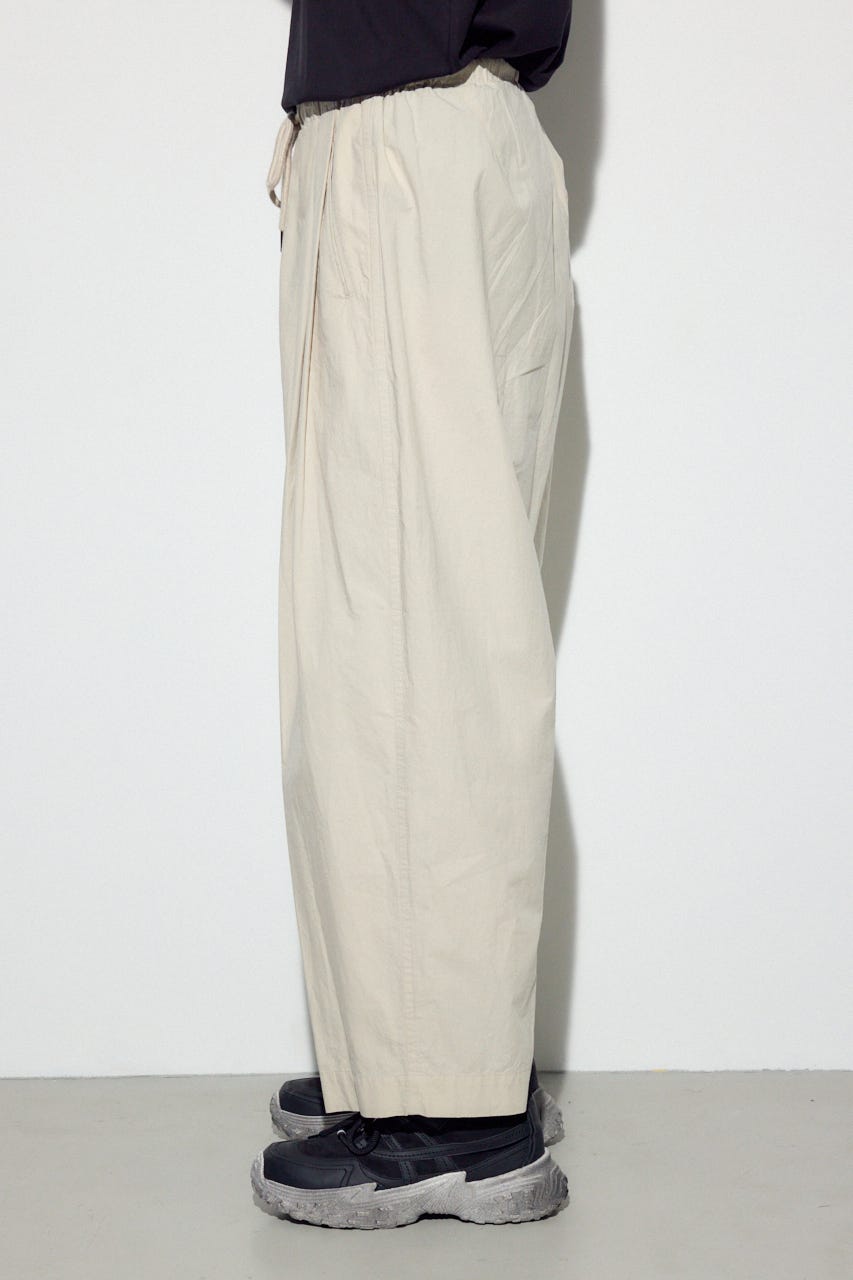 【SS先行アイテム】パラシュートパンツ BEG L