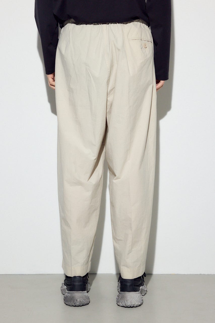 【SS先行アイテム】パラシュートパンツ BEG L