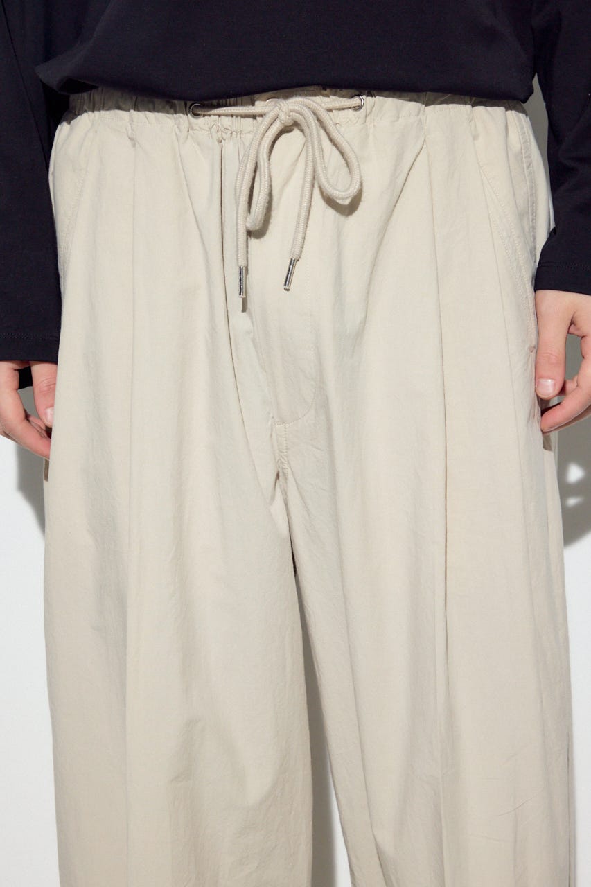 【SS先行アイテム】パラシュートパンツ BEG L