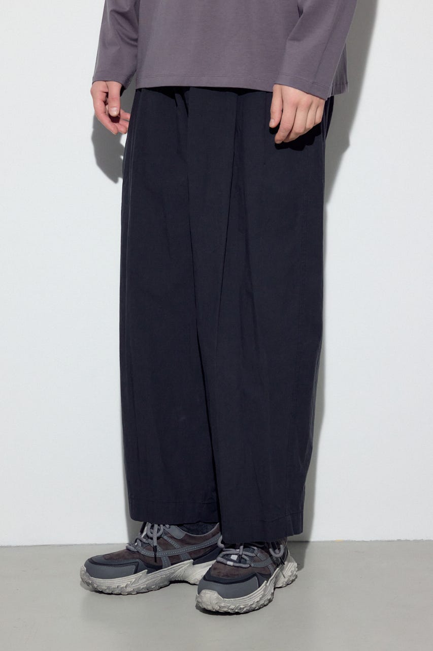 【SS先行アイテム】パラシュートパンツ BLK L