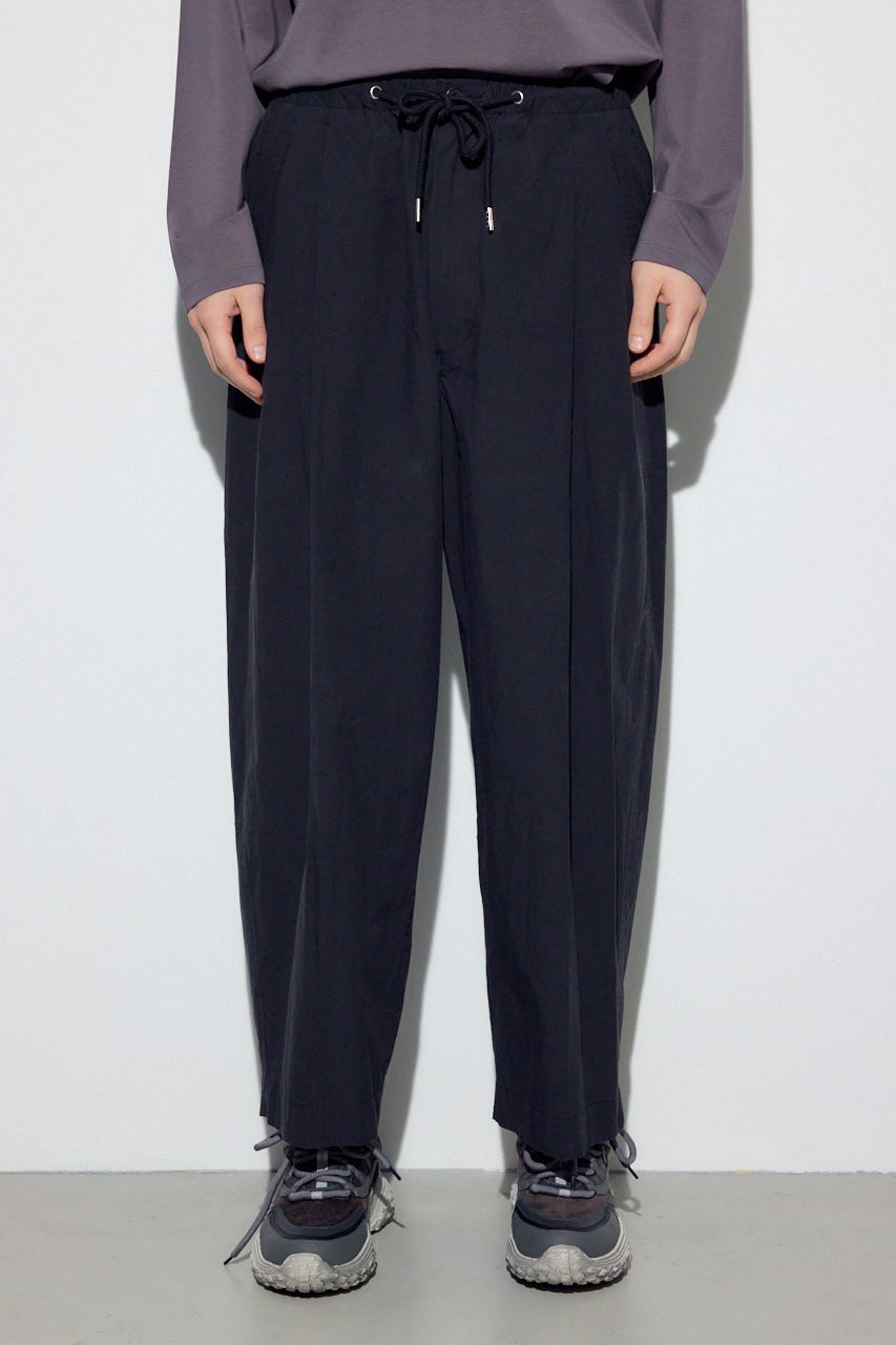 【SS先行アイテム】パラシュートパンツ BLK L