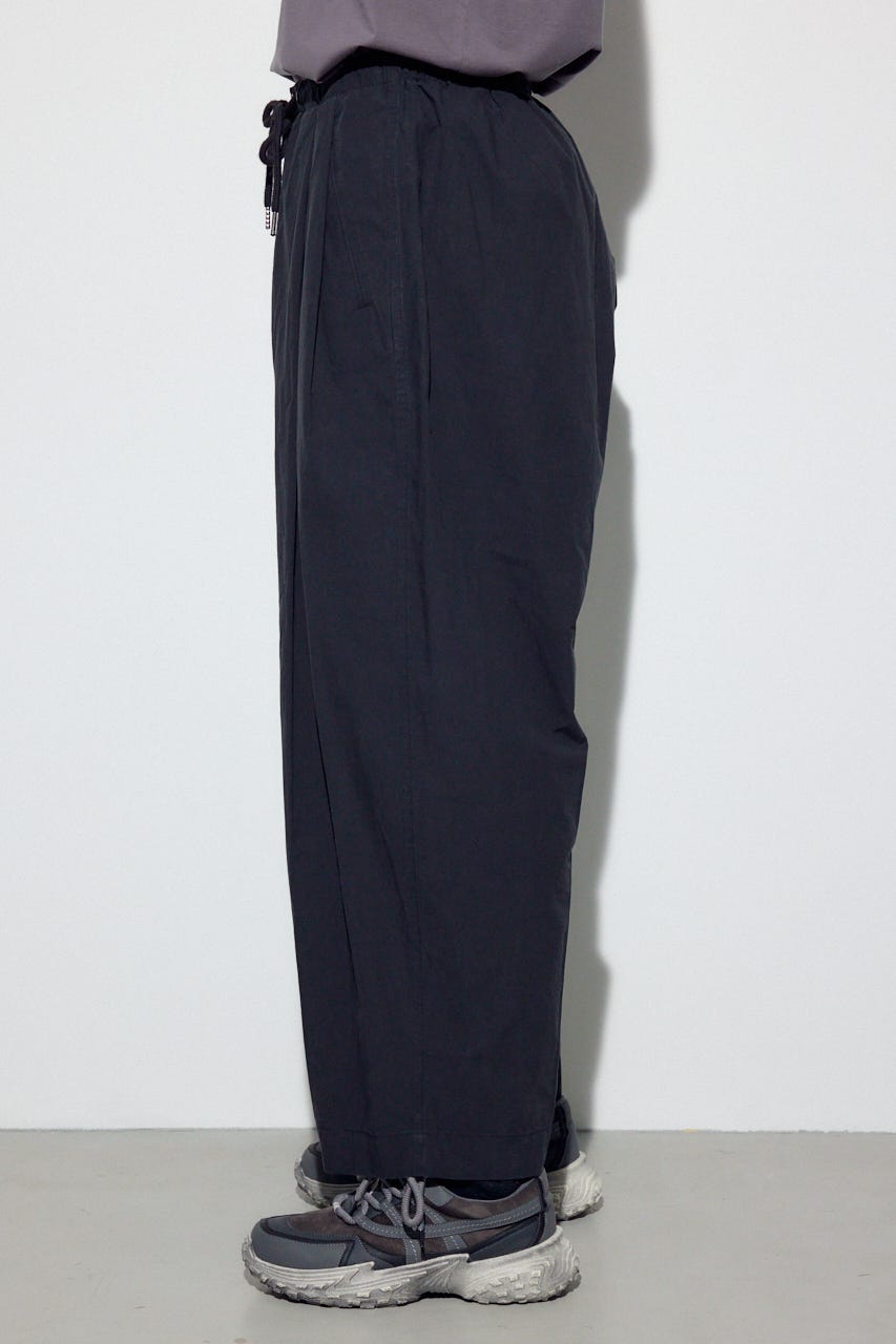 【SS先行アイテム】パラシュートパンツ BLK L