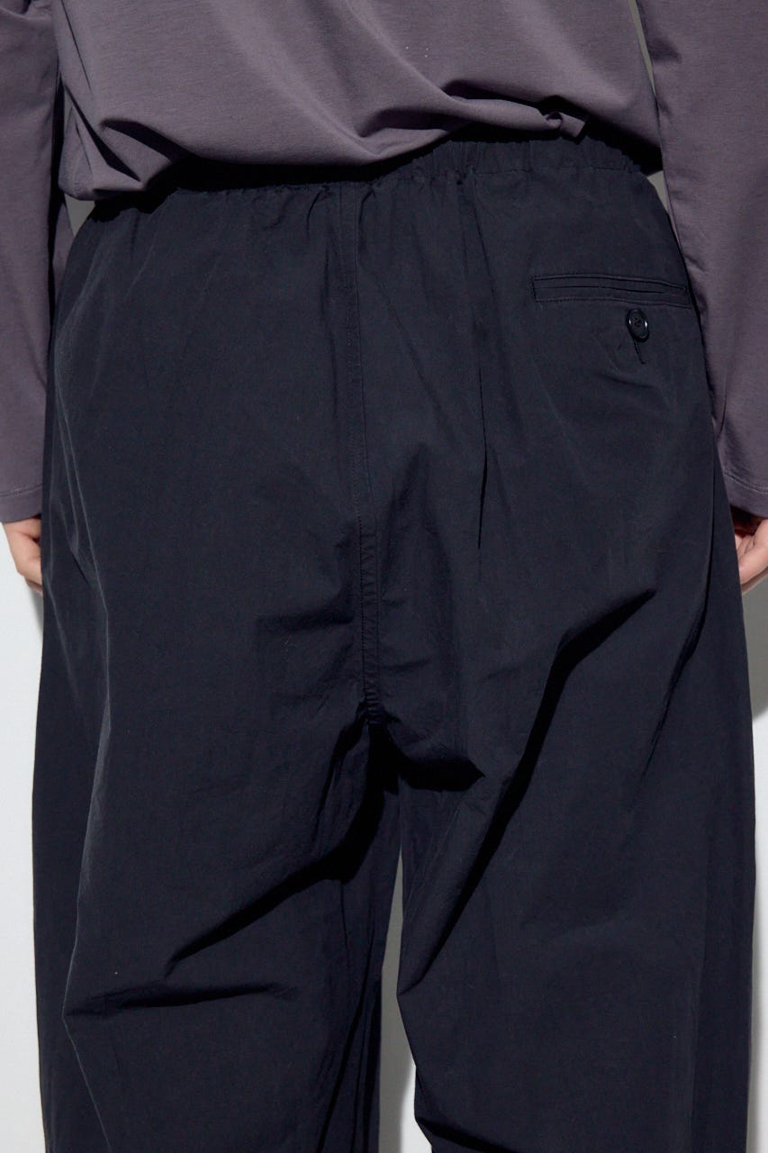 【SS先行アイテム】パラシュートパンツ BLK L