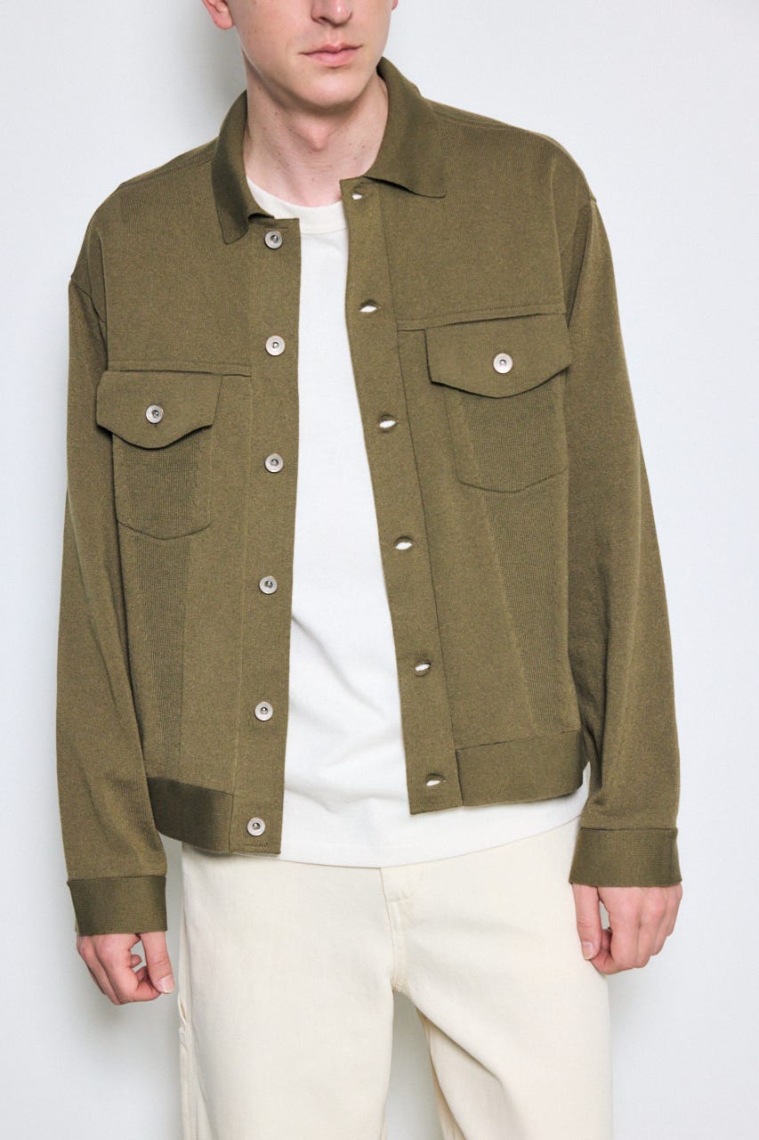 3rdタイプニットジャケット D/KHA XL