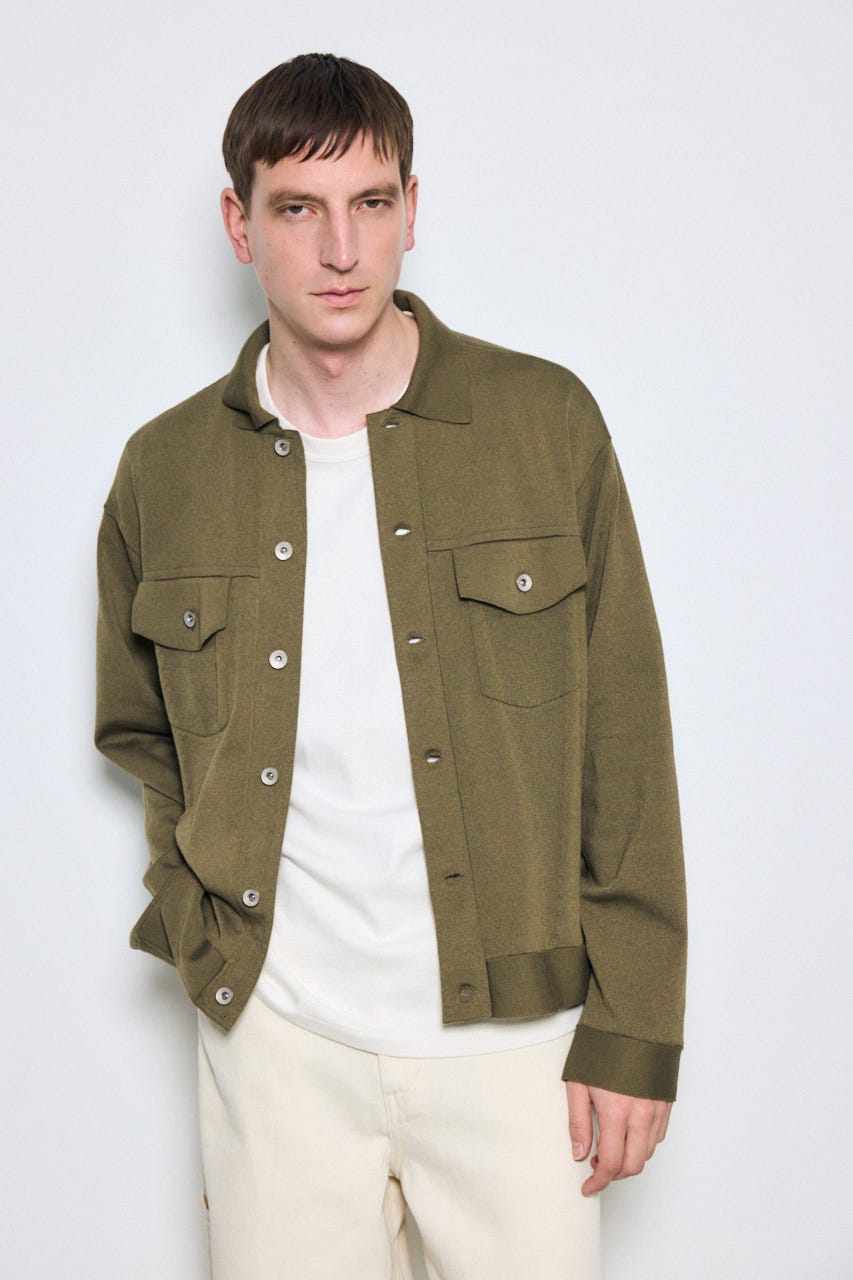 3rdタイプニットジャケット D/KHA XL