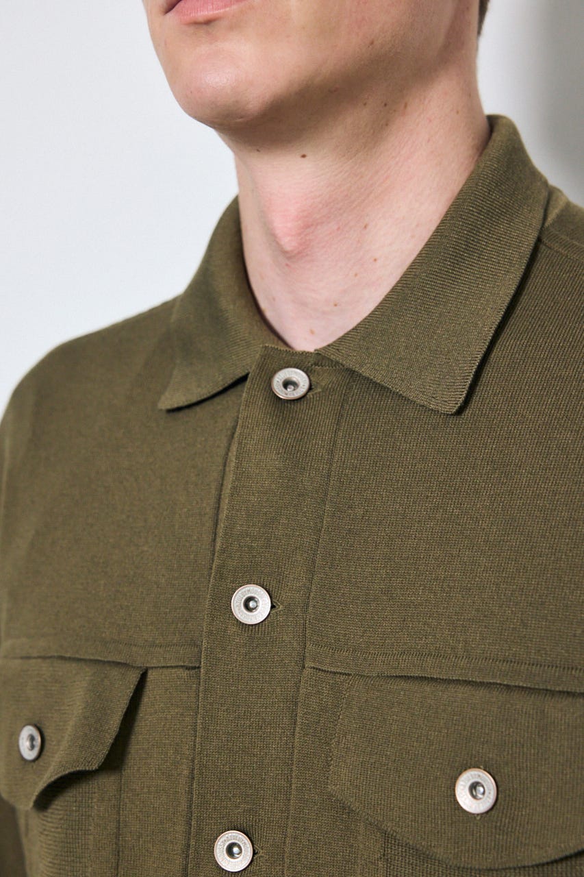 3rdタイプニットジャケット D/KHA XL