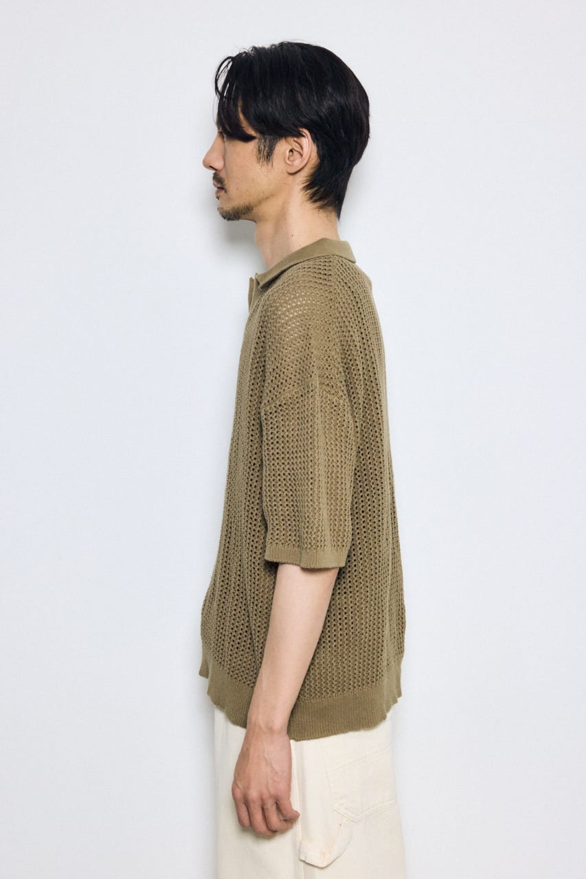 メッシュスキッパーポロシャツ L/KHA L