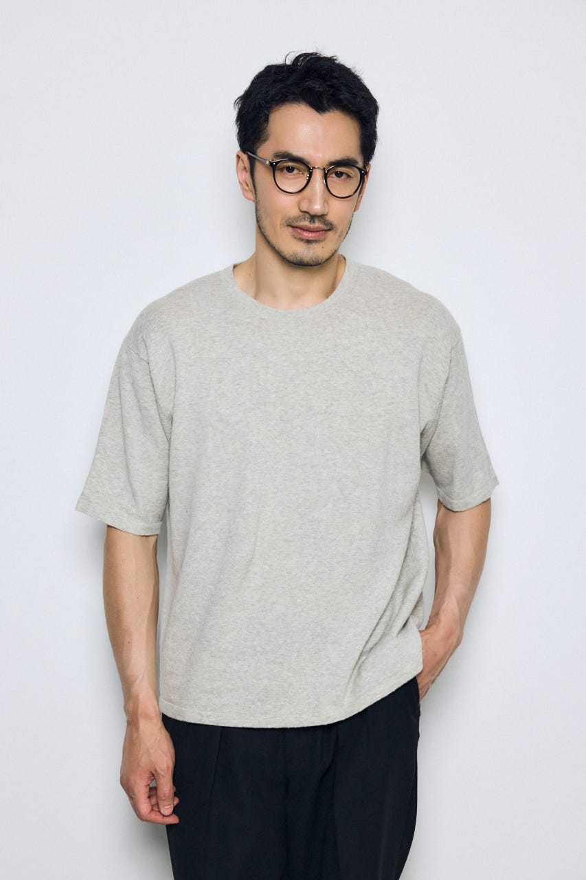 AZUL BY MOUSSY | リネンブレンドニットTシャツ (ニット ) |SHEL'TTER