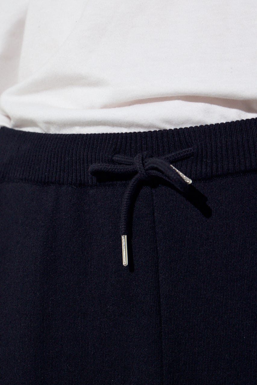 ハイゲージニットパンツ BLK M